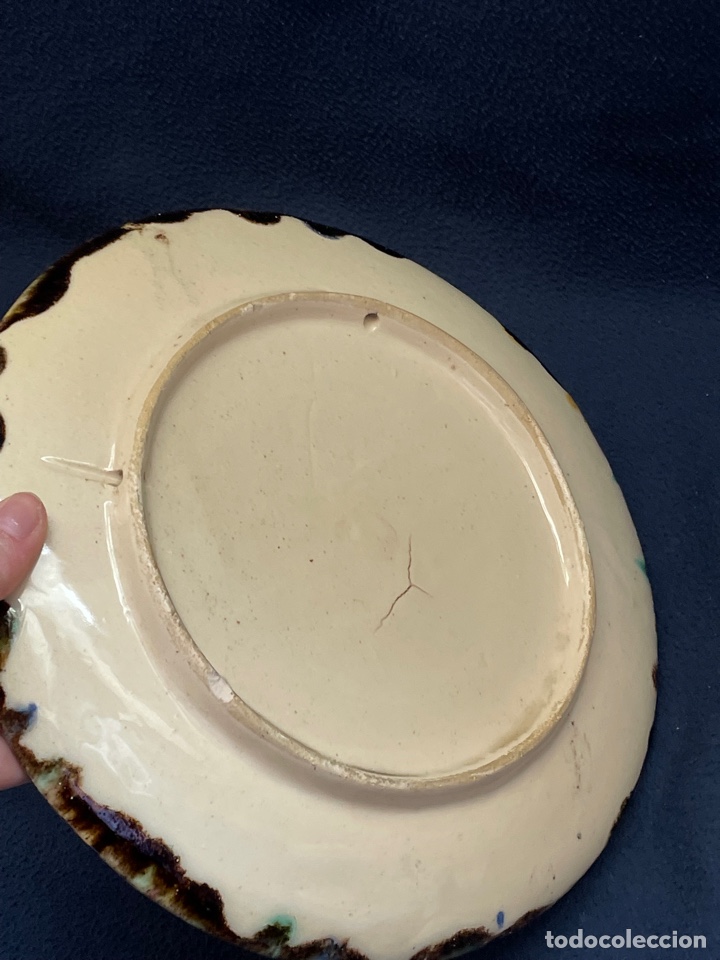Antig&uuml;edades: Plato de cer&aacute;mica portuguesa - Foto 7