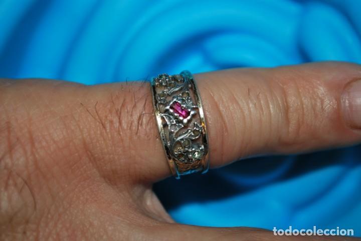 Antig&uuml;edades: Antiguo anillo de plata . - Foto 4
