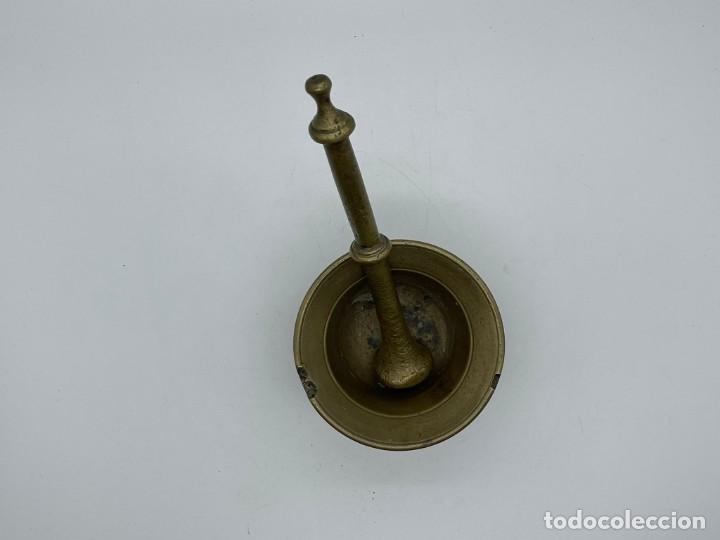 Antig&uuml;edades: ANTIGUO ALMIREZ/ MORTERO METAL - Foto 3