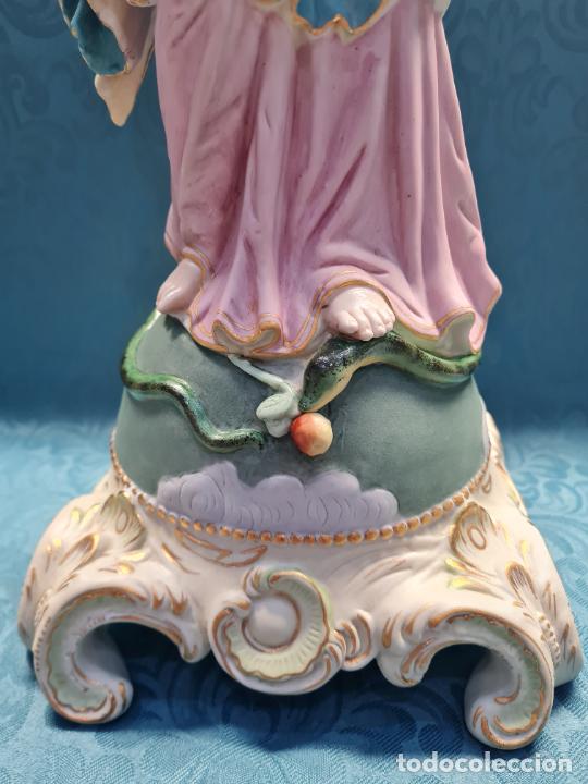 Antig&uuml;edades: VIRGEN CON NI&Ntilde;O EN BRAZOS (biscuit) - Foto 3
