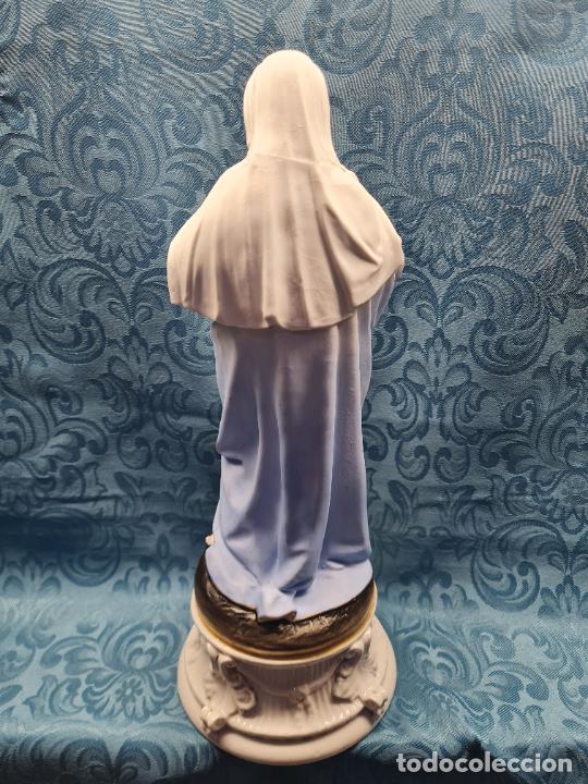 Antig&uuml;edades: VIRGEN SAGRADO CORAZ&Oacute;N (BISCUIT) - Foto 7