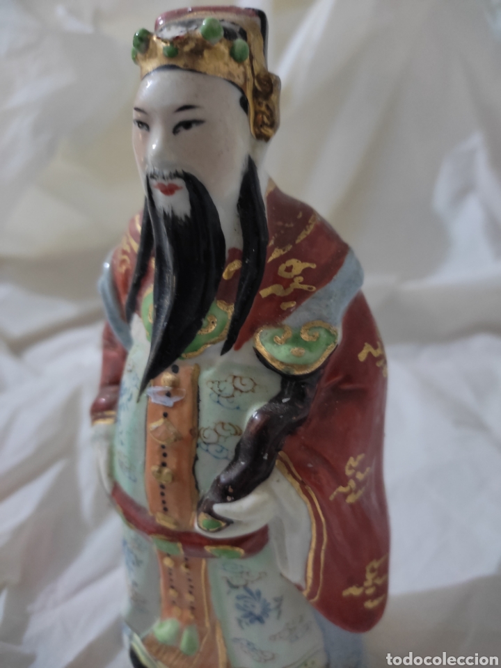 Antigüedades: Figura nippon ( porcelana ) - Foto 5 - 302590923