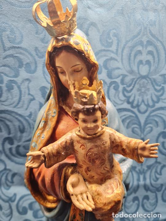 Antig&uuml;edades: VIRGEN CON NI&Ntilde;O EN BRAZOS - Foto 3