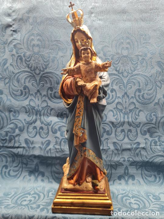 Antig&uuml;edades: VIRGEN CON NI&Ntilde;O EN BRAZOS - Foto 1