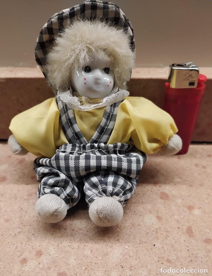 Antig&uuml;edades: MU&Ntilde;ECA DE TRAPO COMPACTO Y PORCELANA - Foto 1