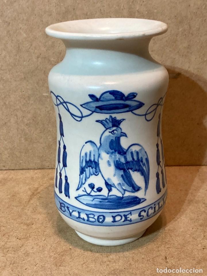 Antig&uuml;edades: Albarelo de Talavera de La Menora - Foto 2