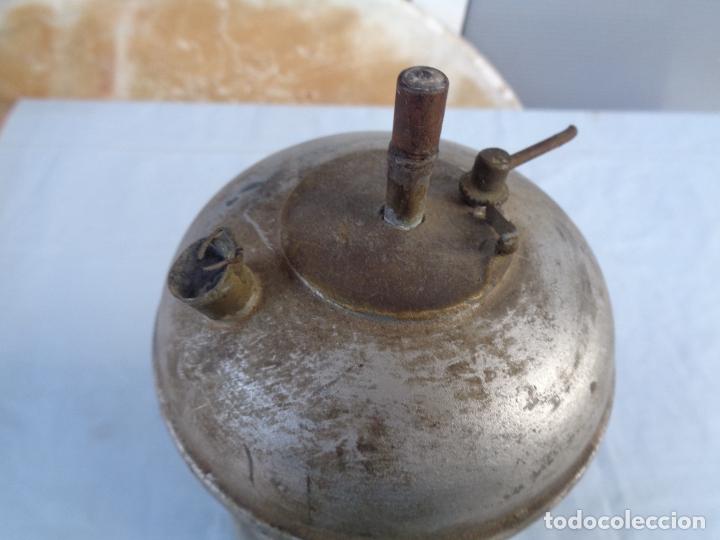 Antig&uuml;edades: GRAN L&Aacute;MPARA DE CARBURO - Foto 2