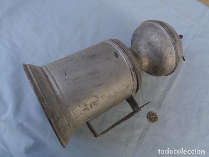 Antig&uuml;edades: GRAN L&Aacute;MPARA DE CARBURO - Foto 8