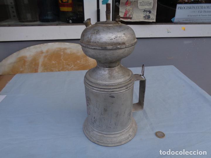 Antig&uuml;edades: GRAN L&Aacute;MPARA DE CARBURO - Foto 1