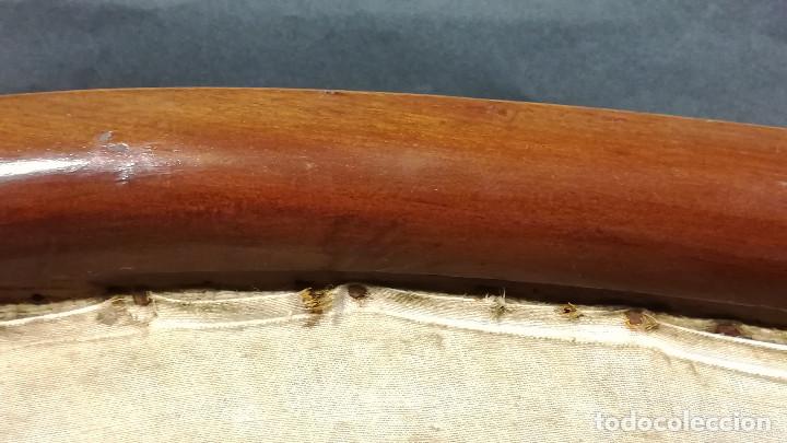 Antig&uuml;edades: SILLON IMPERIO DE MADERA DE CAOBA SIGLO XIX - Foto 9
