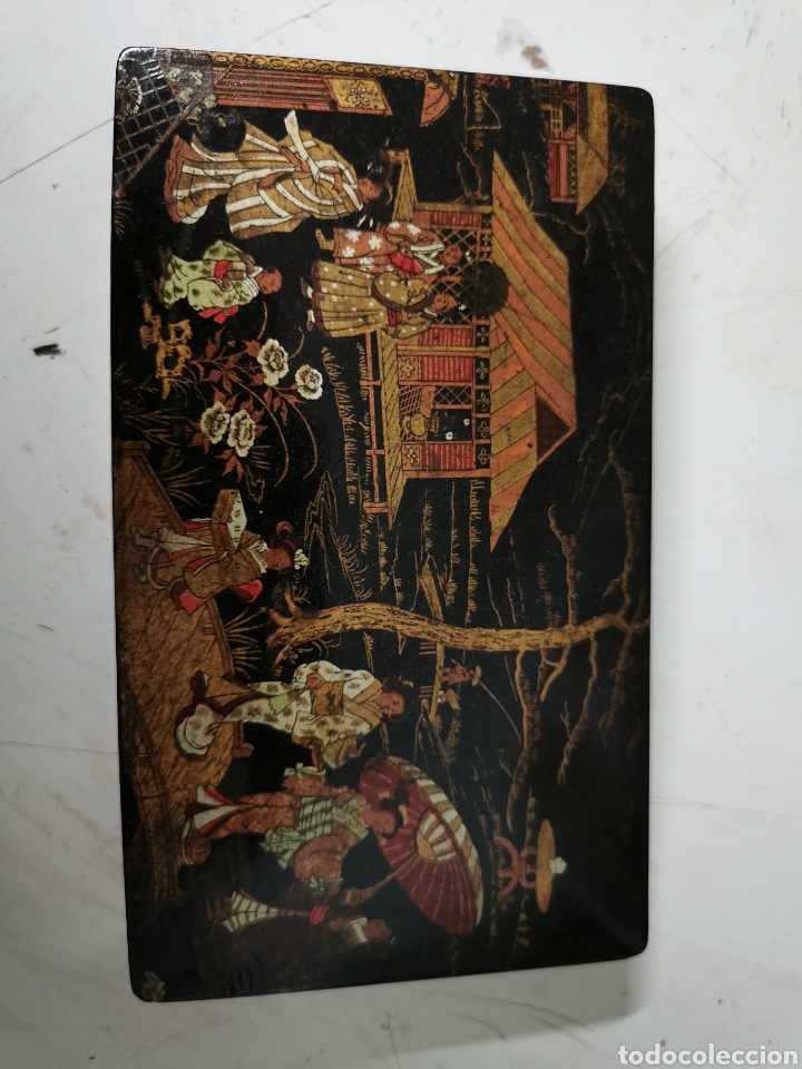Antig&uuml;edades: Caja lacada china antigua - Foto 5