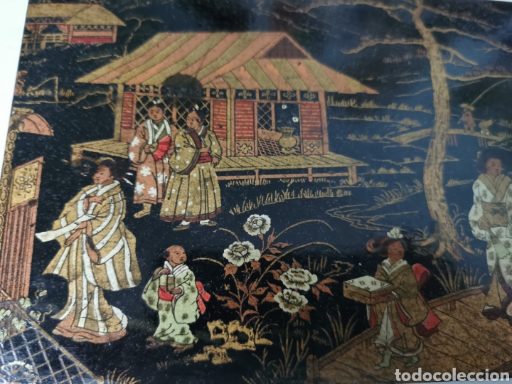 Antig&uuml;edades: Caja lacada china antigua - Foto 1