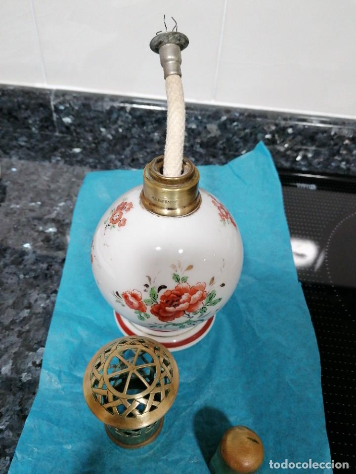 Antig&uuml;edades: C8- L&aacute;mpara de aceite Berger Par&iacute;s. - Foto 3