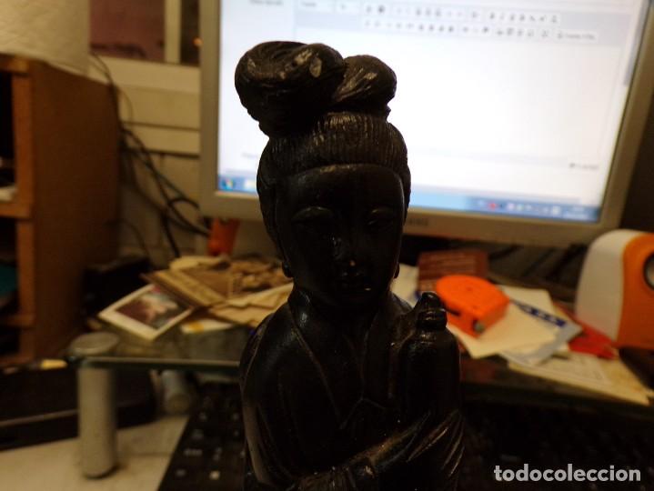 Antig&uuml;edades: ESTAMOS LIQUIDANDO. lote de dos figuras de estuco - Foto 6