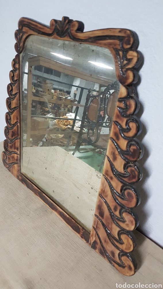 Antig&uuml;edades: Antiguo y coqueto espejo - Foto 2