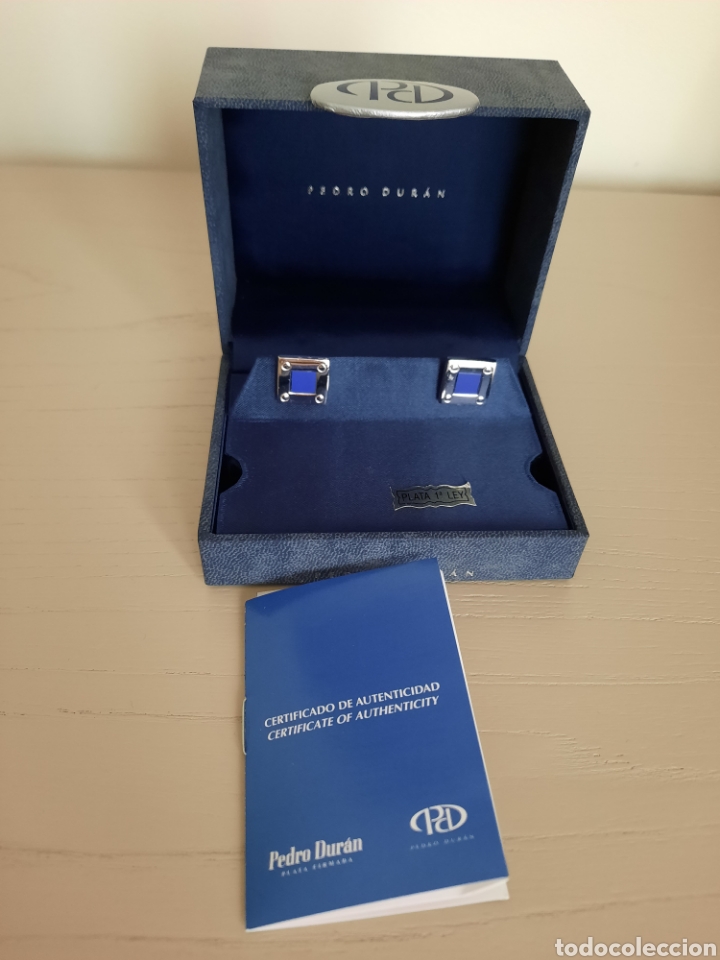 Antig&uuml;edades: Gemelos plata Pedro Dur&aacute;n - Foto 1