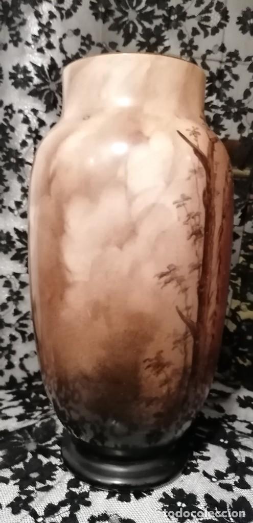 Antig&uuml;edades: JARR&Oacute;N DE PORCELANA CON ESCENA - Foto 5