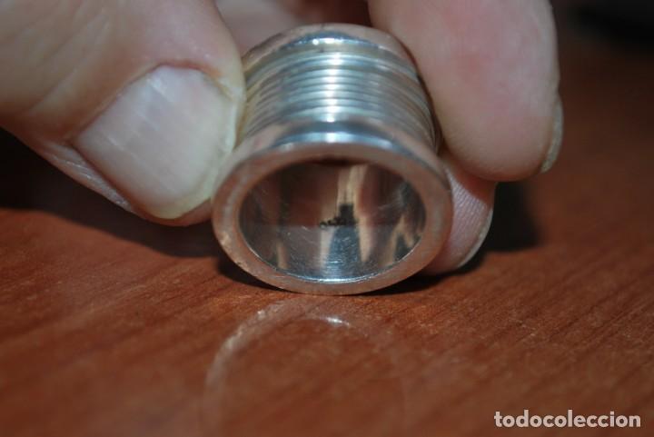 Antig&uuml;edades: Anilo de plata de ley 950. - Foto 3
