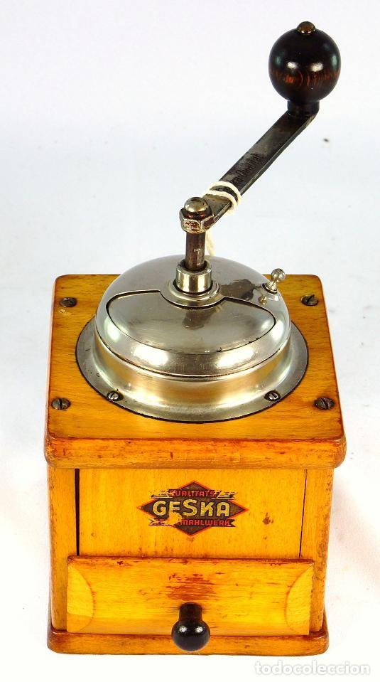 Antiquit&eacute;s: Molinillo de caf&eacute; manual Marca Geska - 150962 A&ntilde;o de fabricaci&oacute;n 1965/68