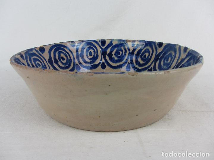 Antigüedades: Fuente en cerámica de Fajalauza del siglo XIX - Foto 3 - 302968808