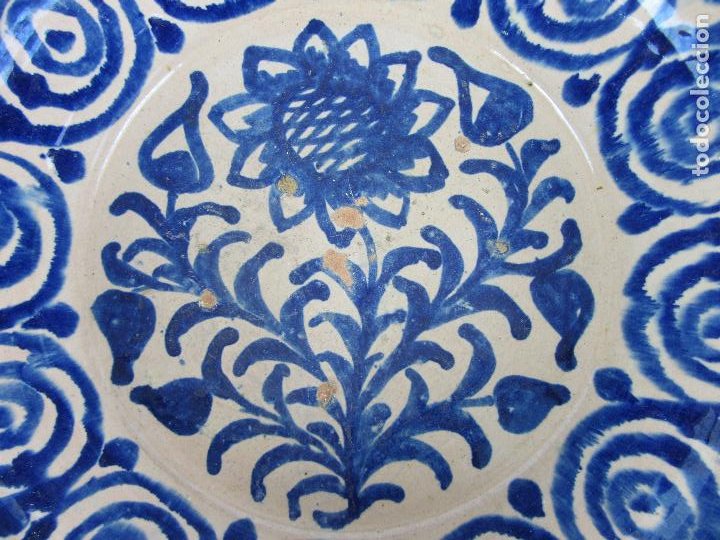 Antigüedades: Fuente en cerámica de Fajalauza del siglo XIX - Foto 5 - 302968808