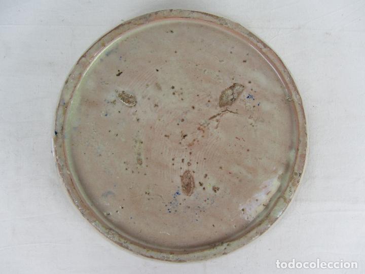 Antigüedades: Fuente en cerámica de Fajalauza del siglo XIX - Foto 7 - 302968808