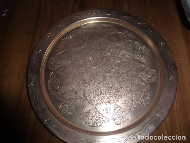 Antig&uuml;edades: ANTIGUO PLATO LATRON GRABADO - Foto 1