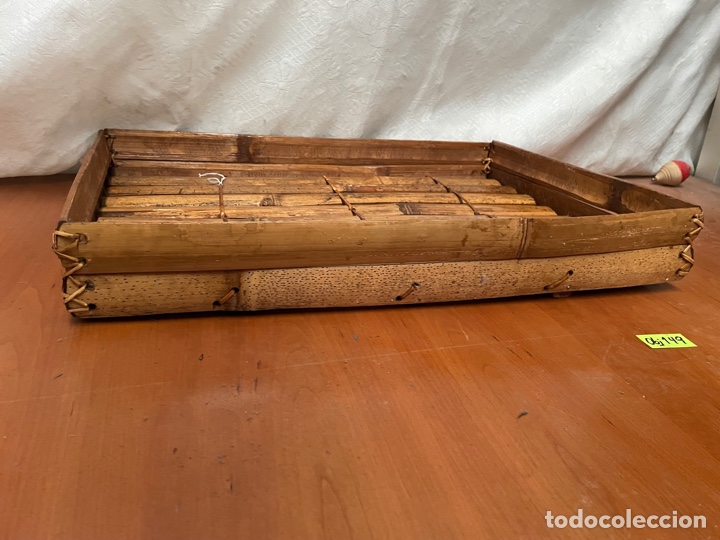 Antig&uuml;edades: CESTA DE BAMB&Uacute; - Foto 2