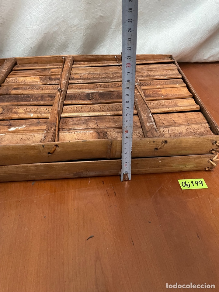 Antig&uuml;edades: CESTA DE BAMB&Uacute; - Foto 7