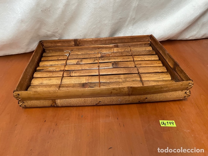 Antig&uuml;edades: CESTA DE BAMB&Uacute; - Foto 1
