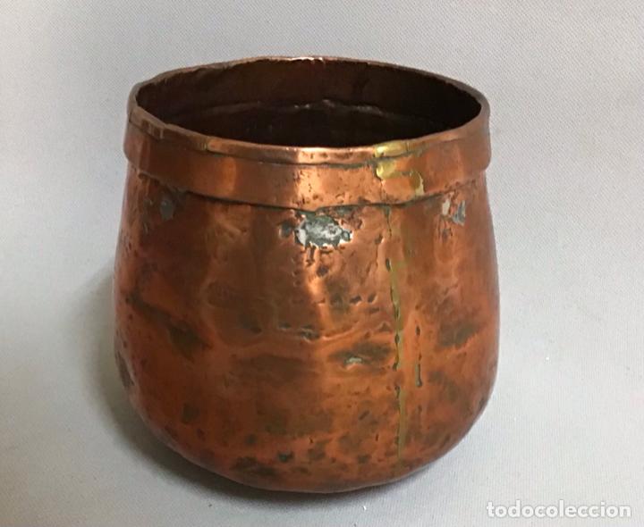 Antig&uuml;edades: OLLA DE COBRE S. XIX - Foto 1
