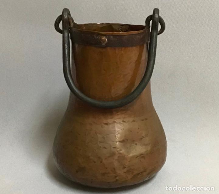 Antig&uuml;edades: OLLA DE COBRE S. XIX - Foto 1