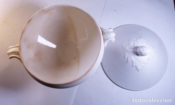 Antig&uuml;edades: Sopera de porcelana Sarreguemines - Foto 3
