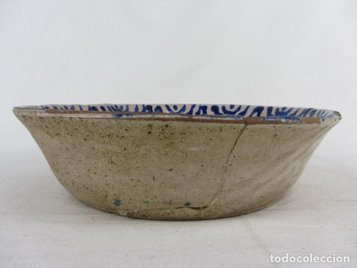 Antigüedades: Fuente en cerámica de Fajalauza del siglo XIX - Foto 4 - 303023598
