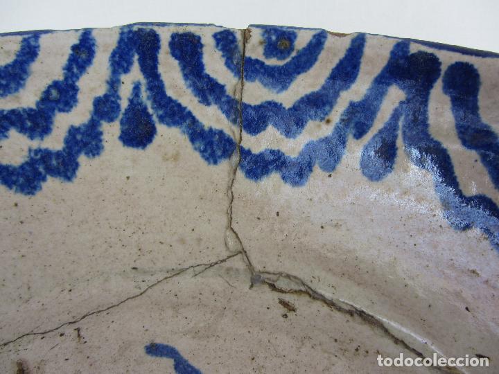 Antigüedades: Fuente en cerámica de Fajalauza del siglo XIX - Foto 6 - 303023598