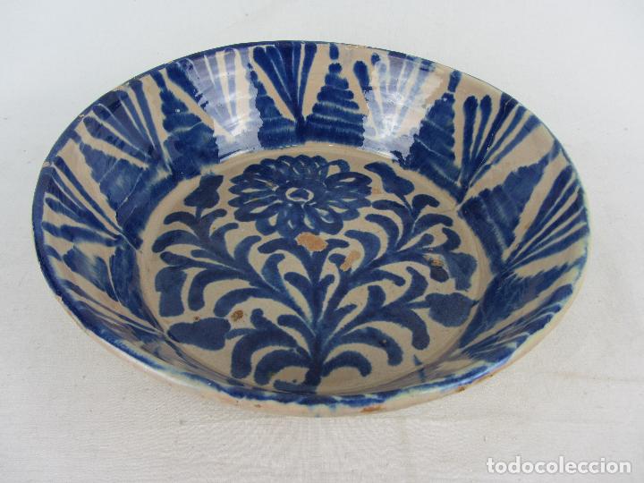 Antigüedades: Fuente en cerámica de Fajalauza del siglo XIX - Foto 2 - 303025418