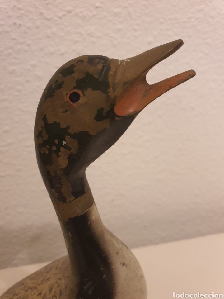 Antig&uuml;edades: Antiguo pato de bronce . - Foto 2