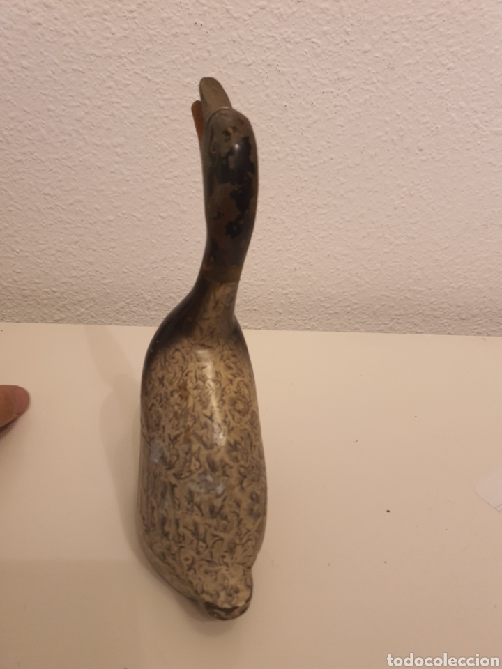 Antig&uuml;edades: Antiguo pato de bronce . - Foto 4