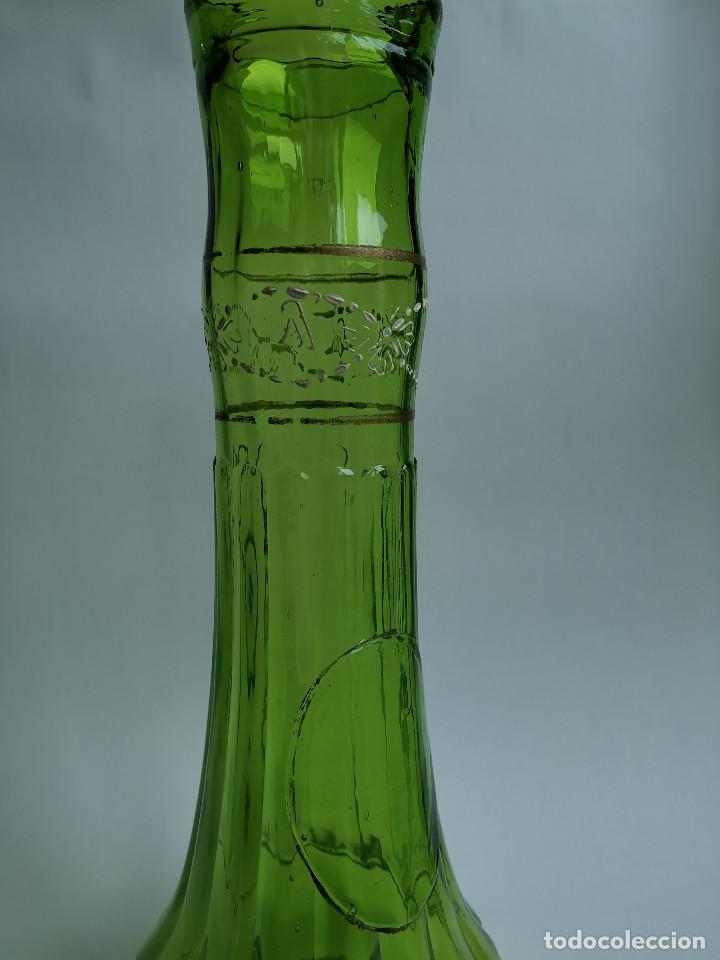 Antig&uuml;edades: JARRON / BOTELLA DE CRISTAL - Foto 3