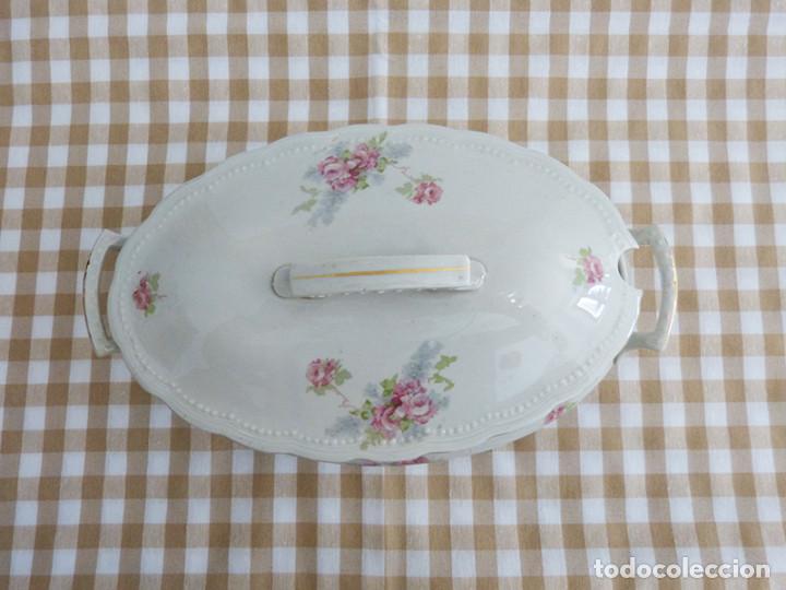 Antig&uuml;edades: Sopera de porcelana de la marca IT de Santander - Foto 2