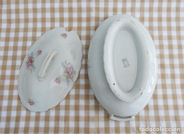 Antig&uuml;edades: Sopera de porcelana de la marca IT de Santander - Foto 4