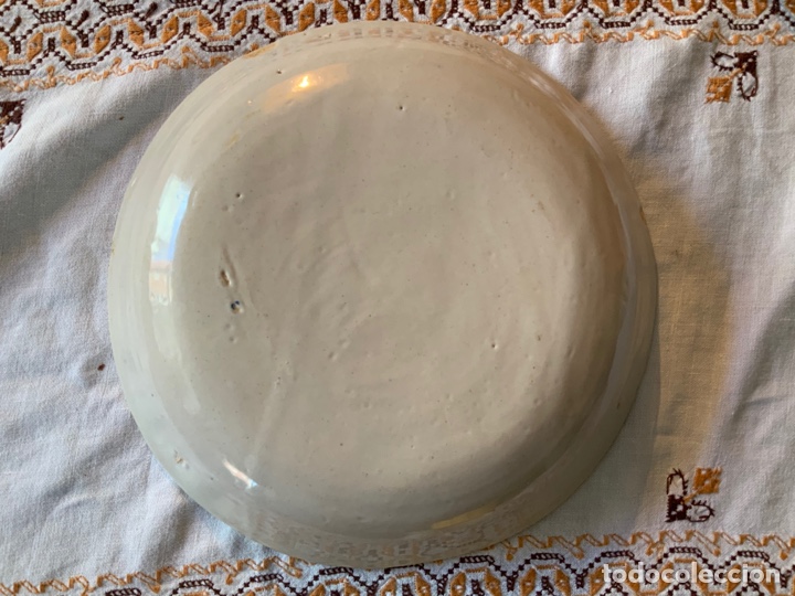 Antig&uuml;edades: Plato ceramica antiguo - Foto 2