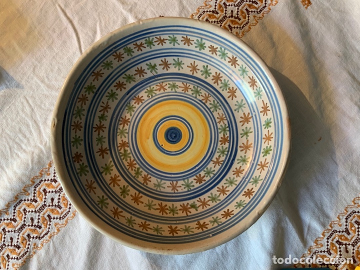 Antig&uuml;edades: Plato ceramica antiguo - Foto 1