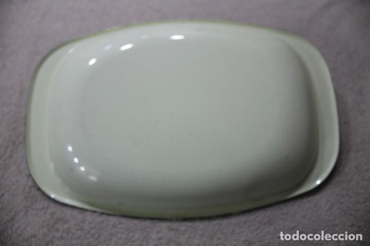 Antig&uuml;edades: BANDEJA HIERRO ESMALTADA - Foto 2