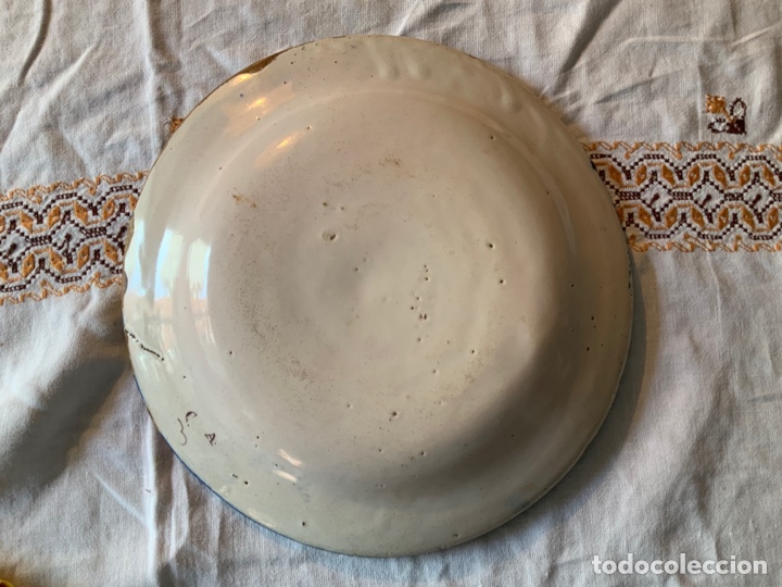 Antig&uuml;edades: Plato cer&aacute;mica antiguo: C.A - Foto 3