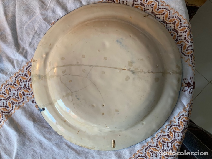 Antig&uuml;edades: Plato ceramica antiguo - Foto 2
