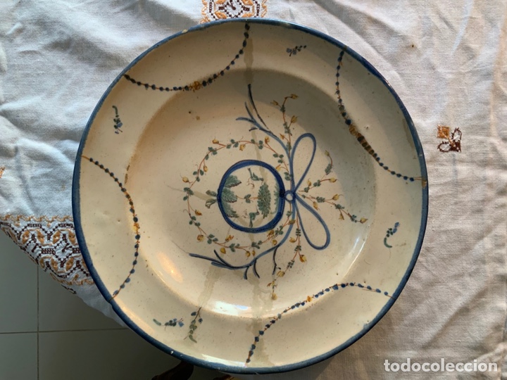 Antig&uuml;edades: Plato ceramica antiguo - Foto 1