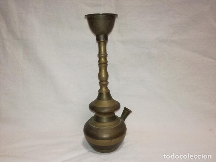 Antig&uuml;edades: ANTIGUA CACHIMBA DE BRONCE / LATON - Foto 1
