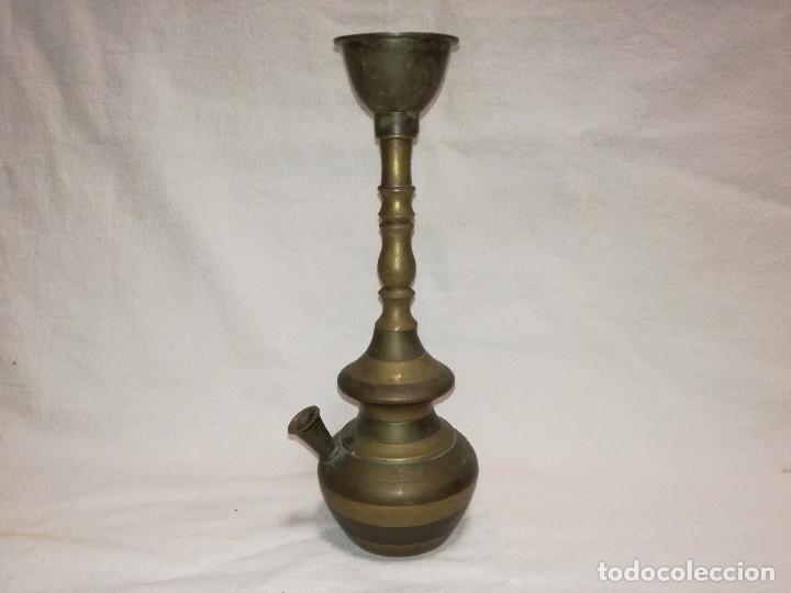 Antig&uuml;edades: ANTIGUA CACHIMBA DE BRONCE / LATON - Foto 3