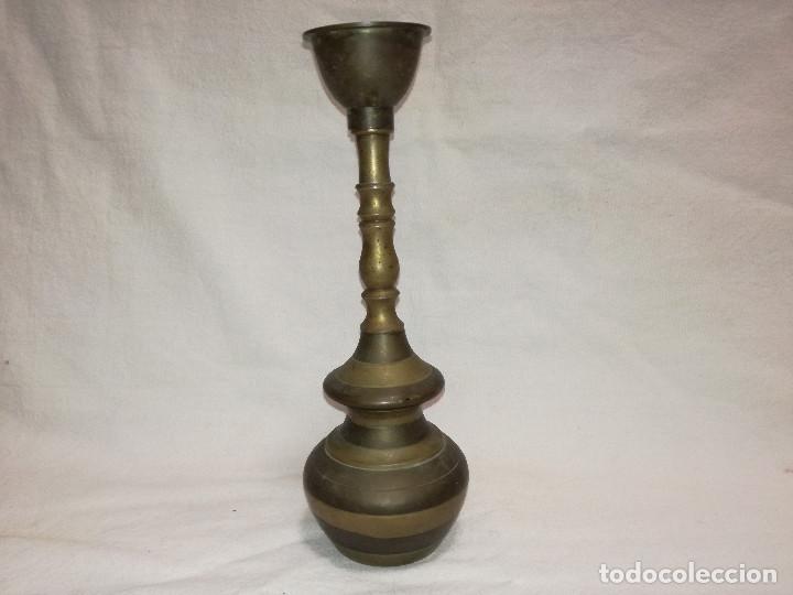 Antig&uuml;edades: ANTIGUA CACHIMBA DE BRONCE / LATON - Foto 4